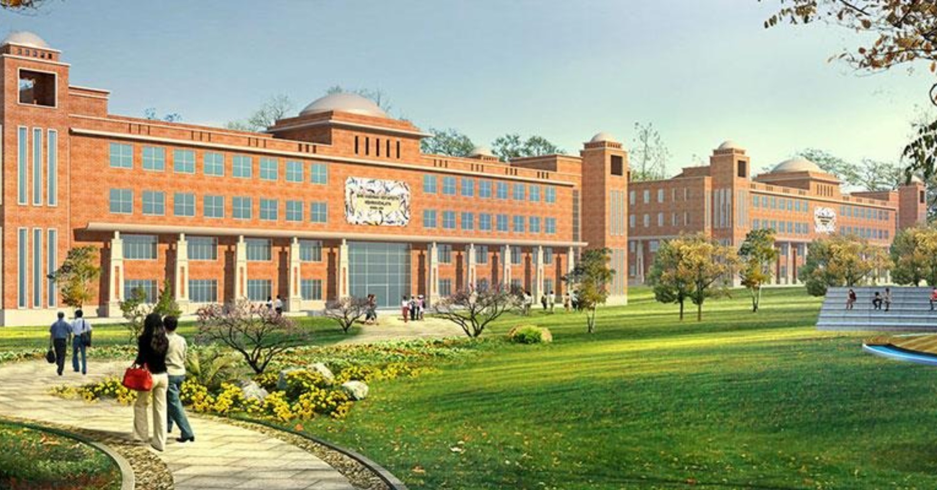 Modern Campus of Shri Vaishnav Vidyapeeth Vishwavidyalaya in Indore